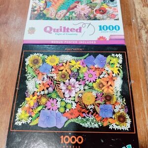 Quilted Posy Patch 1000 Piece Jigsaw Puzzle